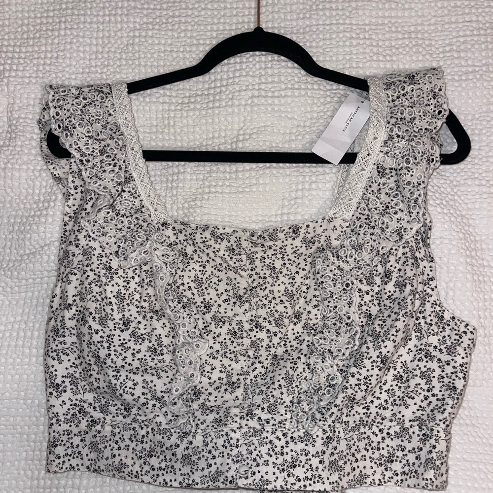 Floral Lace Women's Top